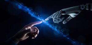 AI AI与我们成了上帝与亚当之手